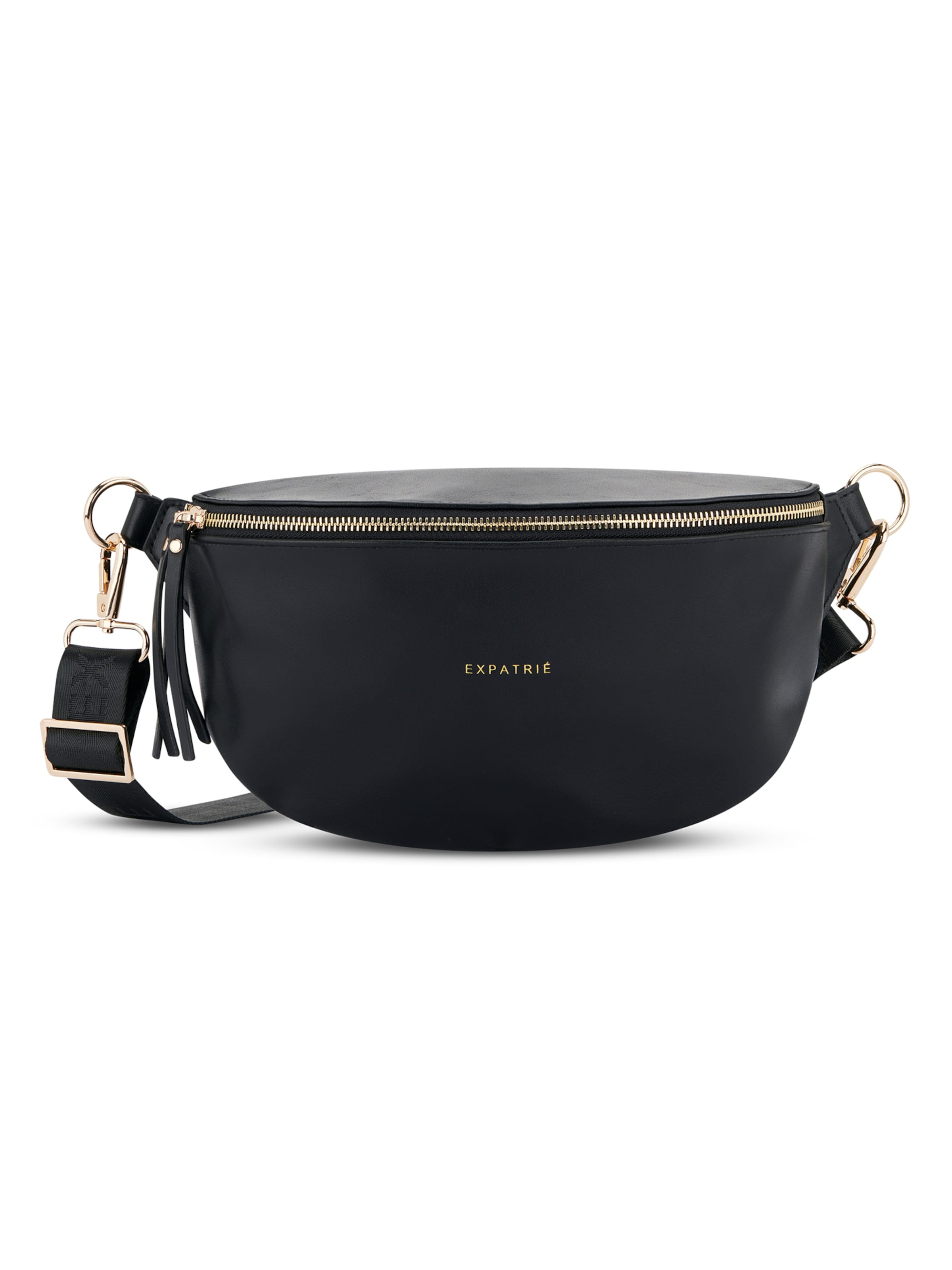 Expatrié Τσαντάκι μέσης 'Alice Medium' σε μαύρο: μπροστά