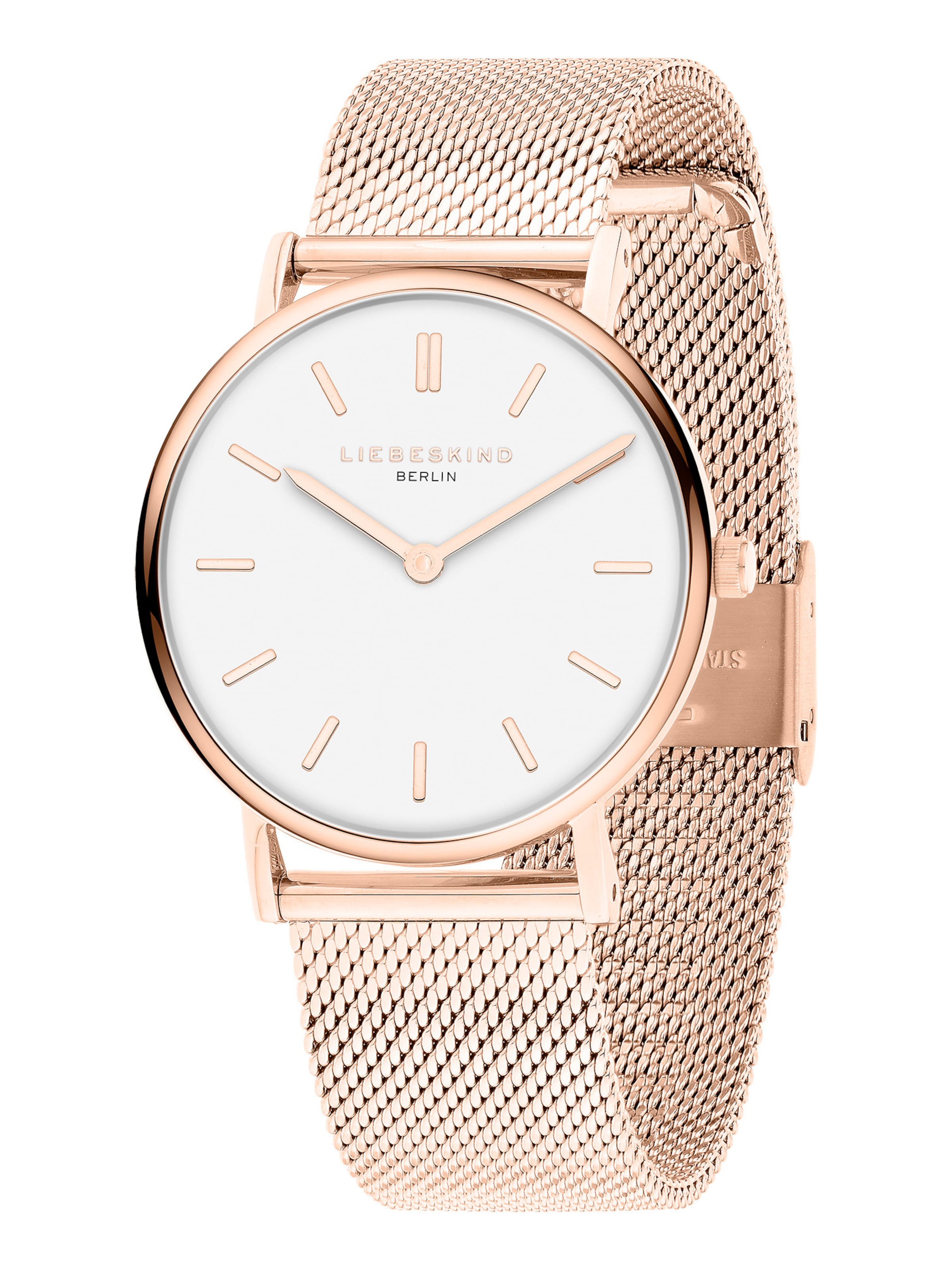 Montre à affichage analogique Liebeskind Berlin en or