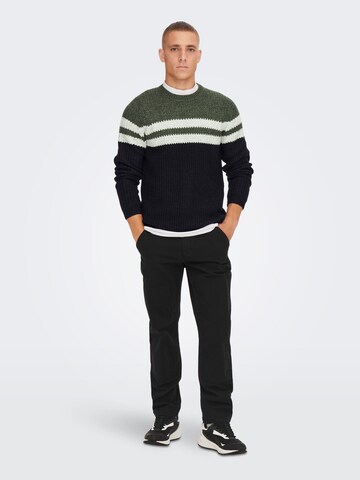 Pullover di Only & Sons in verde