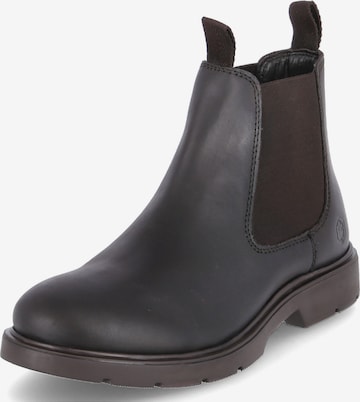 Lumberjack - Botas chelsea 'Charlie' em castanho: frente