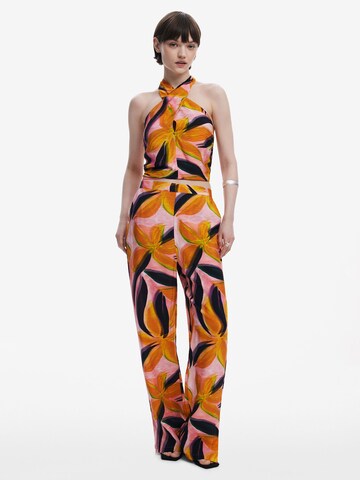 Top di Desigual in arancione