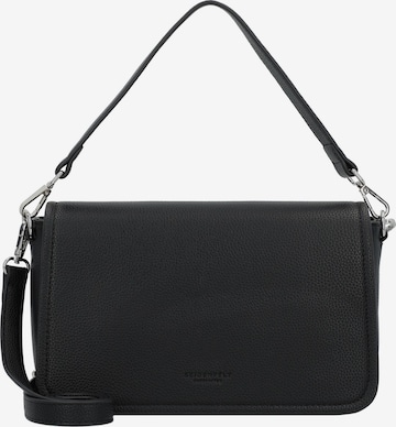 Seidenfelt Manufaktur Schoudertas 'Malvik ' in Zwart: voorkant