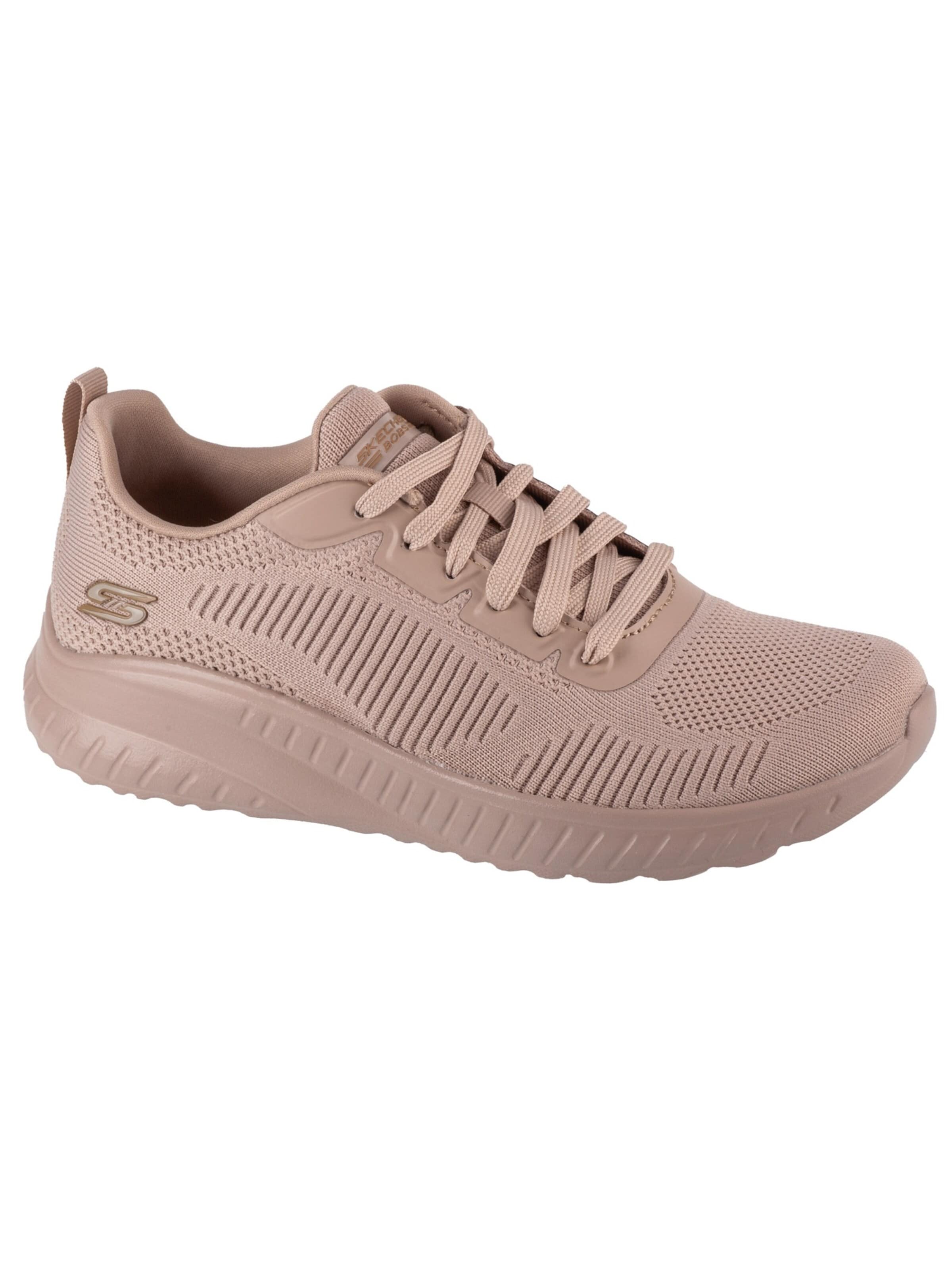 SKECHERS Sneakers laag 'Skechers Bobs Squad Chaos - Face Off' in Beige: voorkant