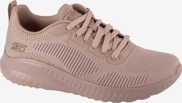 SKECHERS Sneakers laag 'Skechers Bobs Squad Chaos - Face Off' in Beige: voorkant