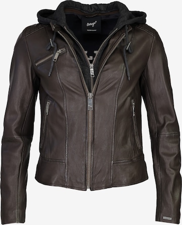 Veste mi-saison 'Mico' Maze en marron : devant