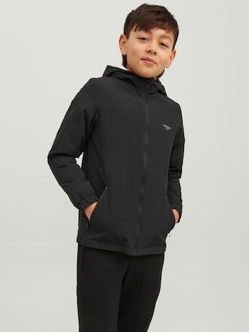 Jack & Jones Junior Tussenjas 'Becks' in Zwart: voorkant