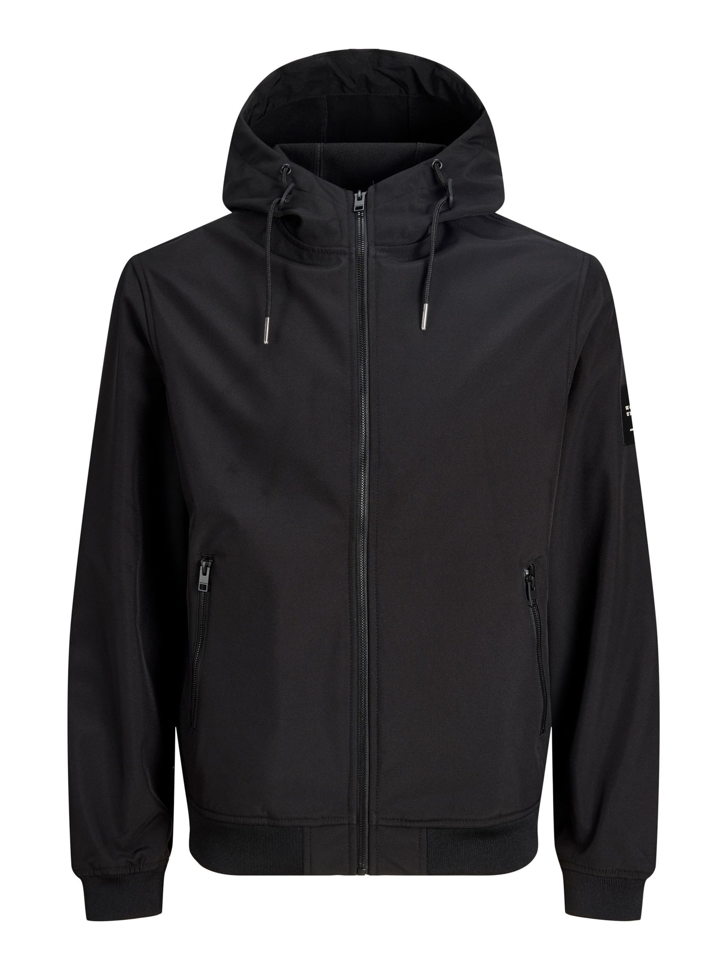 JACK & JONES Jacke in Schwarz: Vorderseite