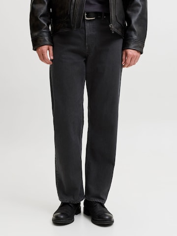 Loosefit Jean 'JJITed JJClassic' JACK & JONES en noir : devant