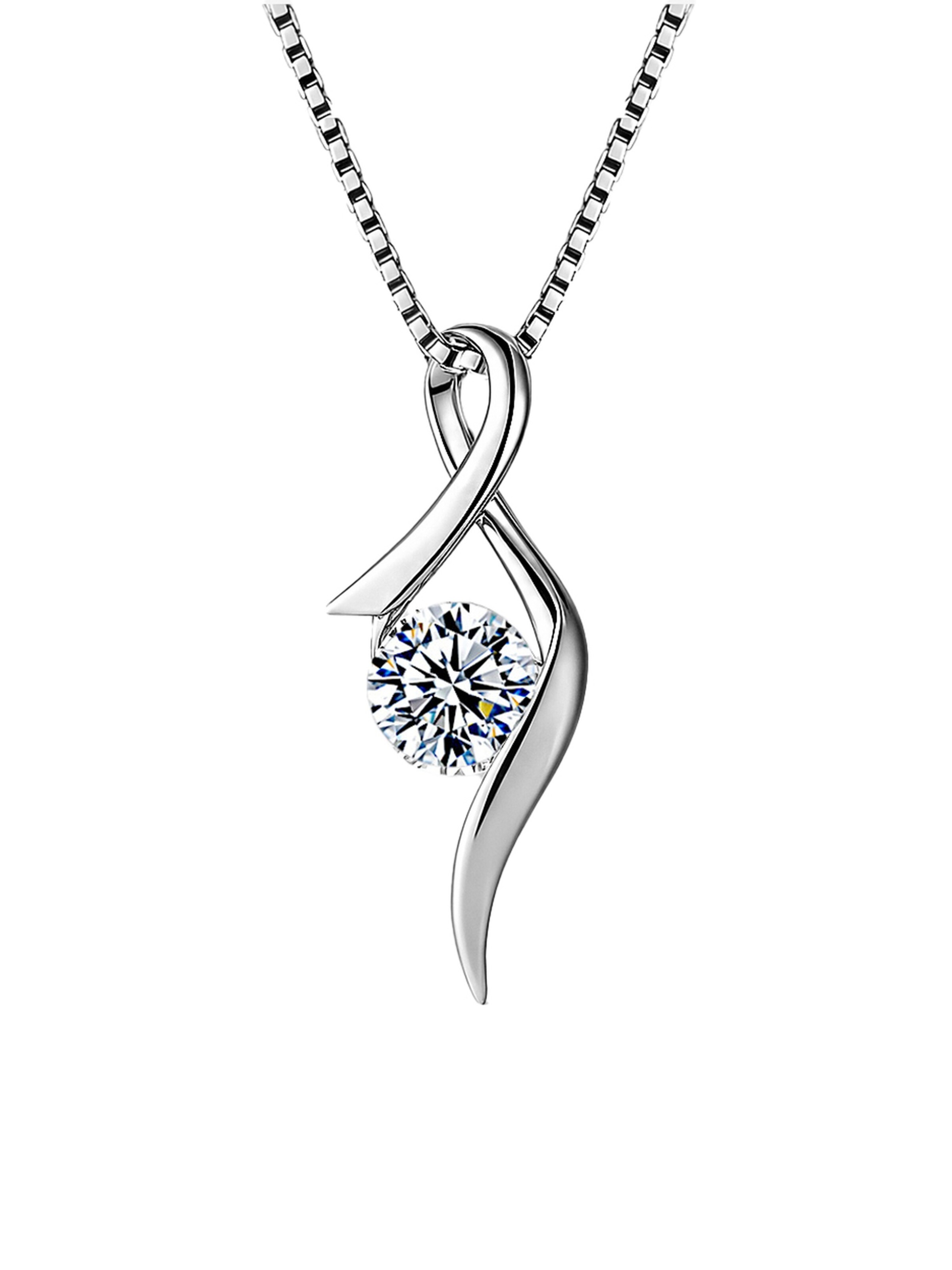 DANIEL CLIFFORD Necklace 'Isabella' in Silver