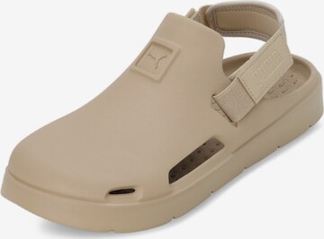 PUMA Sandals 'Shibui Mules' in Beige: front