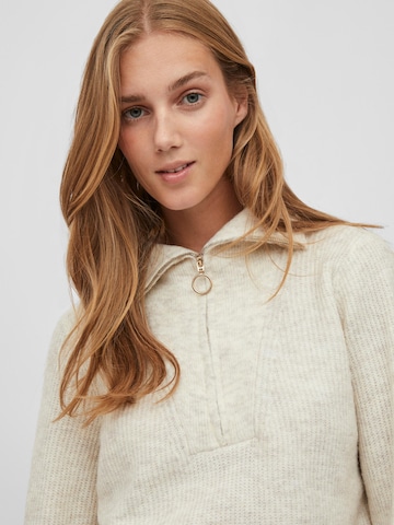 VILA Sweater 'Mathilda' in Beige