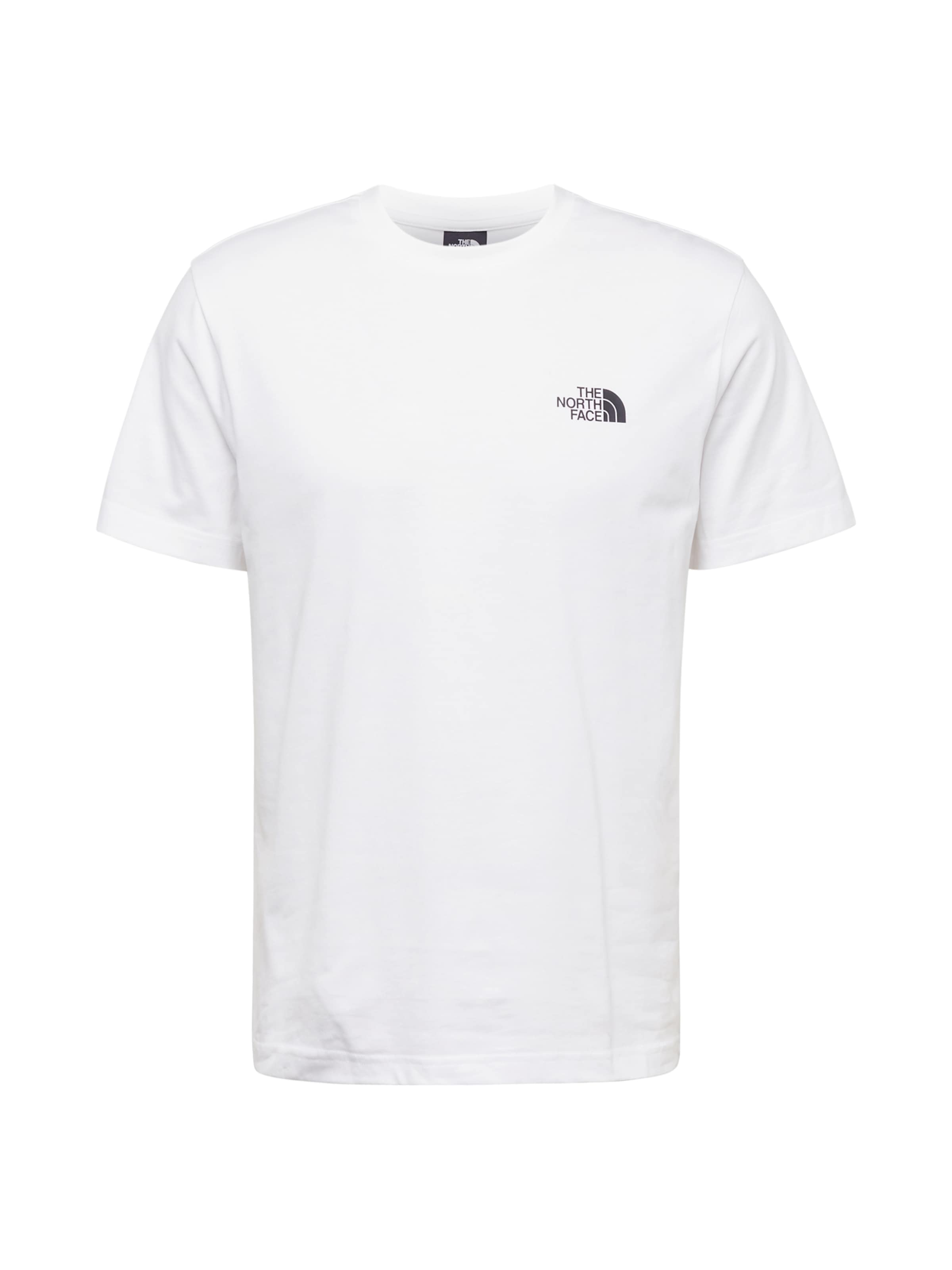 Tricou 'Simple Dome' de la THE NORTH FACE pe alb: față