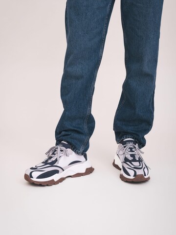 nae Vegan Shoes Sneakersy niskie 'Hanoi' w kolorze niebieski: przód