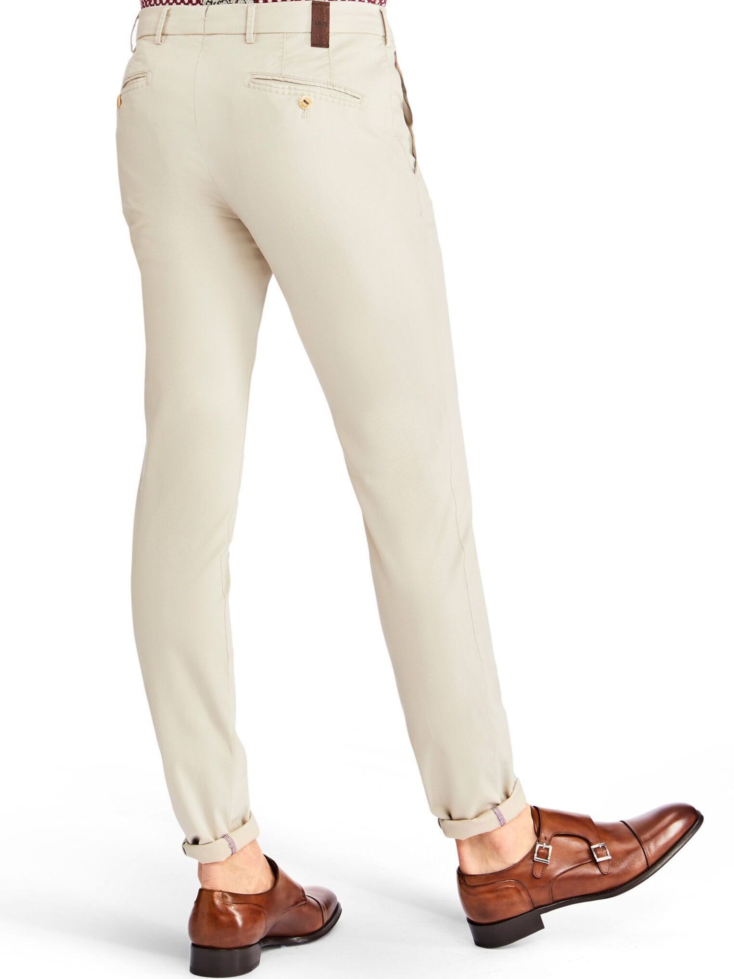 Regular Pantalon chino 'Lupus' MMX Germany en beige