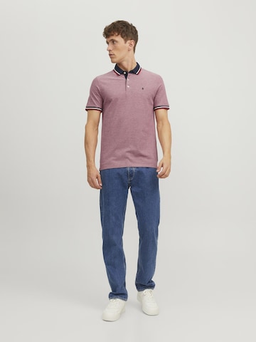 JACK & JONES Shirt 'Paulos' in Roze