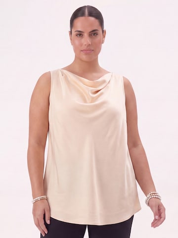 YOEK Blouse in Pink: front
