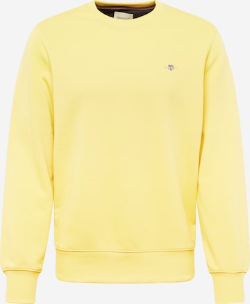 GANT Sweatshirt in Gelb: predná strana