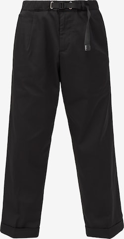 White Sand Pants in Black: front