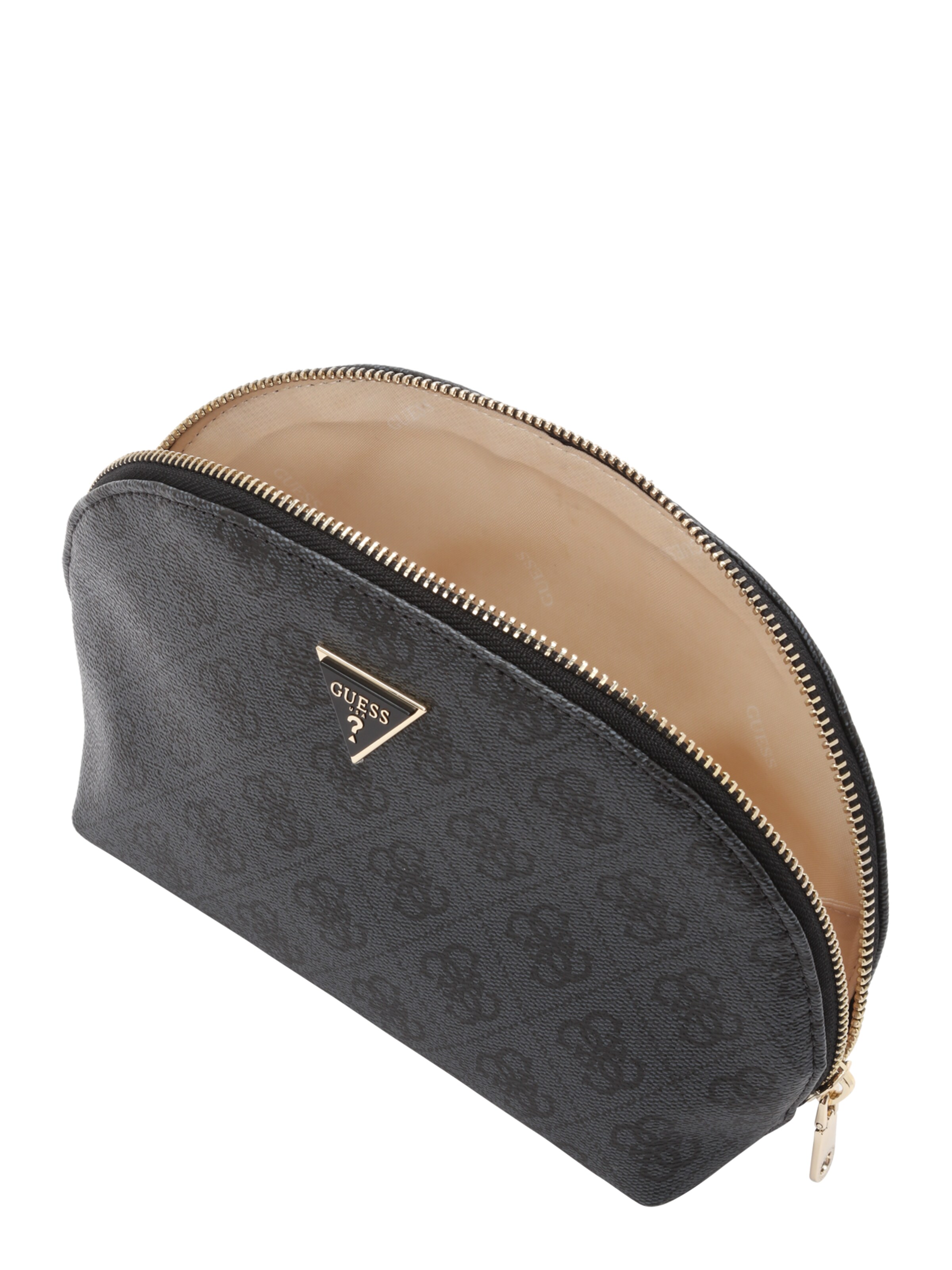 GUESS Make up tas 'ZAMIRA' in Zwart