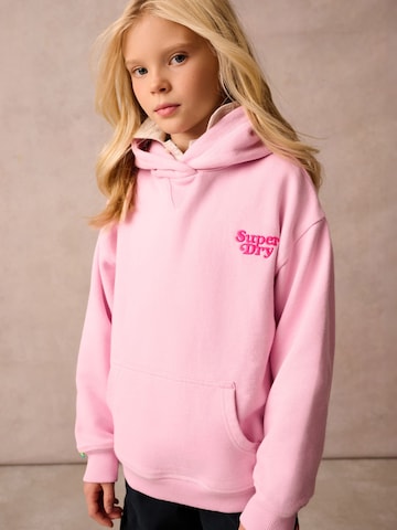 Superdry - Sweatshirt 'Essentials' em rosa