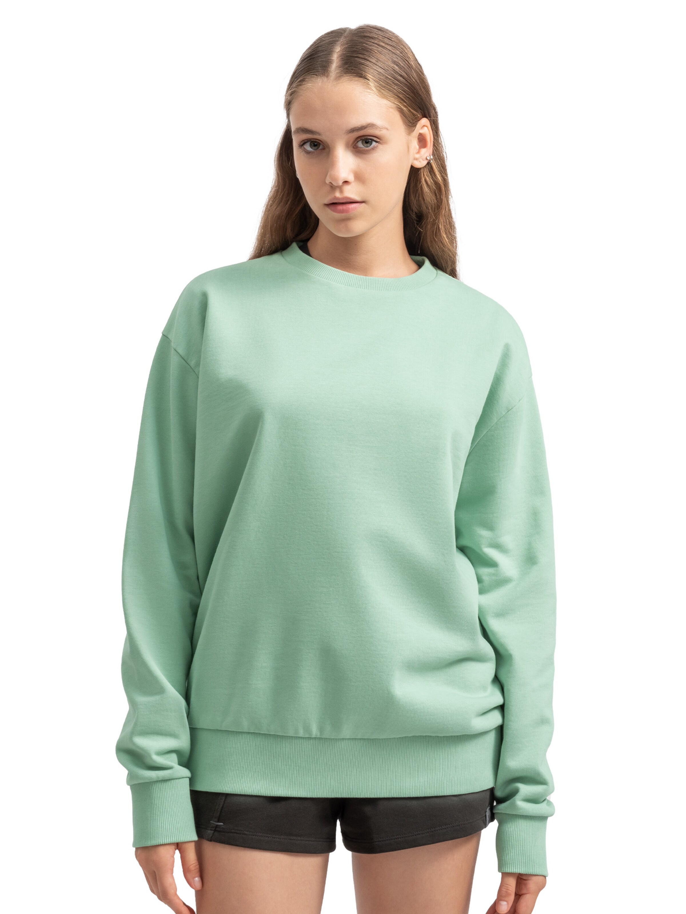 Sweat-shirt 'Ruga' Kaft en vert