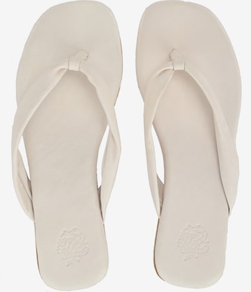 Apple of Eden T-Bar Sandals 'SCARLETT' in White