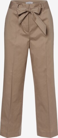 apriori Pleated Pants in Beige: front
