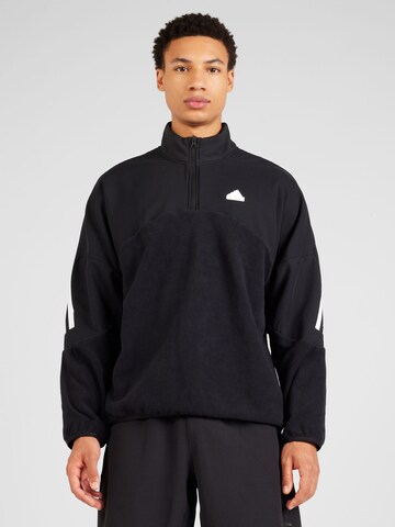 Sweat de sport ADIDAS SPORTSWEAR en noir : devant