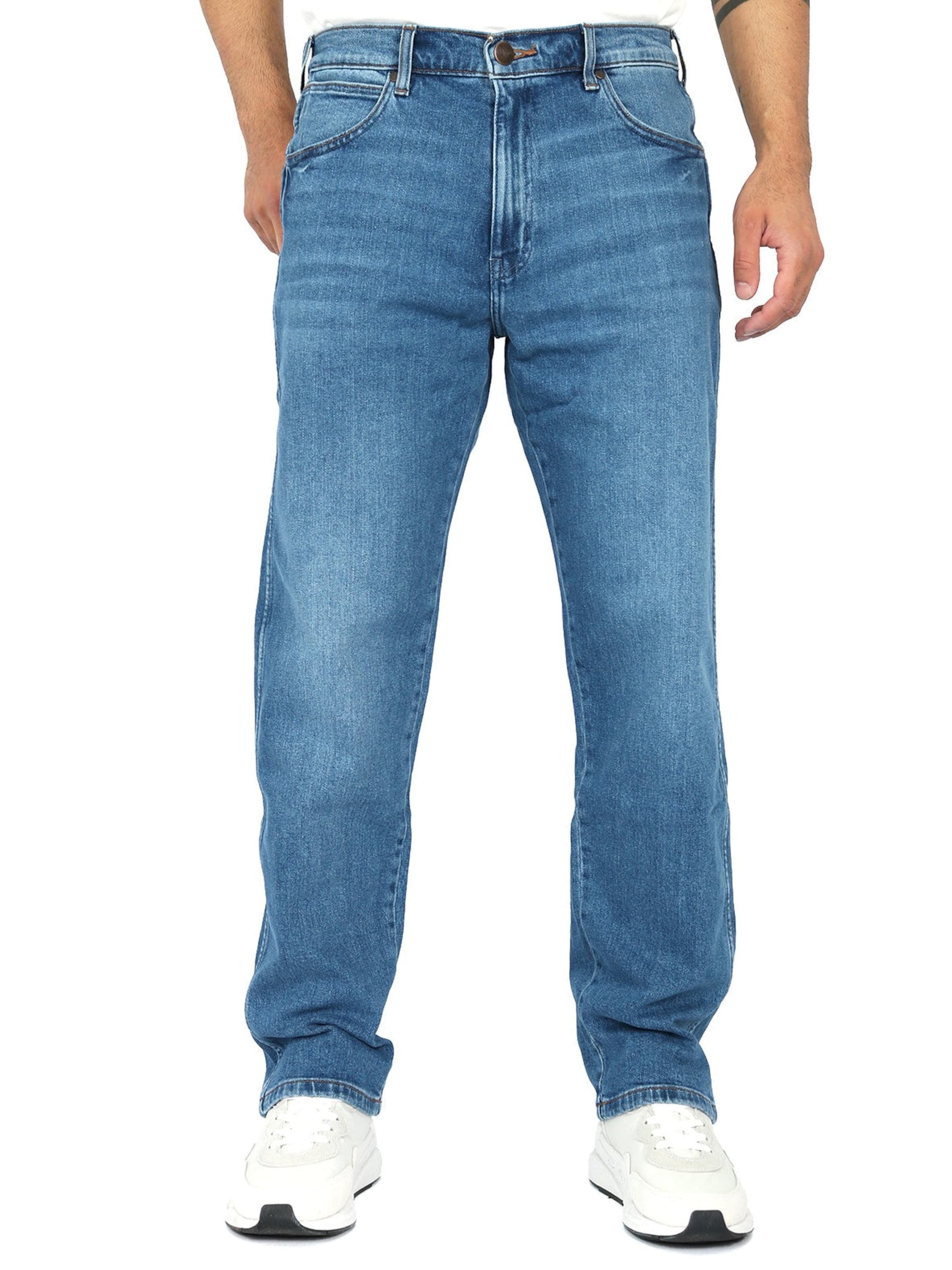 Loosefit Jeans 'RELAXED FRONTIER' di WRANGLER in blu