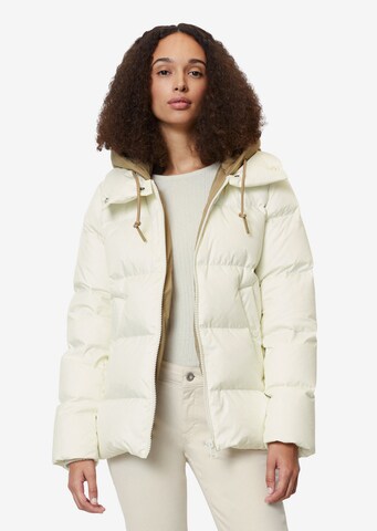 Veste d’hiver Marc O'Polo en blanc : devant