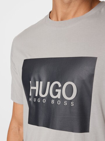 HUGO Red Shirt 'Dolive' in Grey