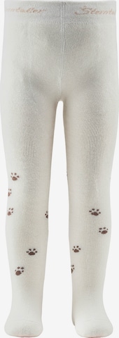 STERNTALER Strumpfhose 'Eisbär' in Weiß: Vorderseite