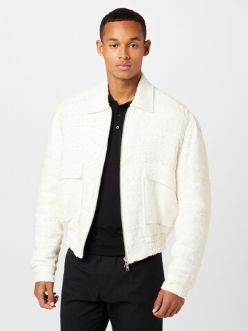 MOUTY Prehodna jakna | bela barva: sprednja stran