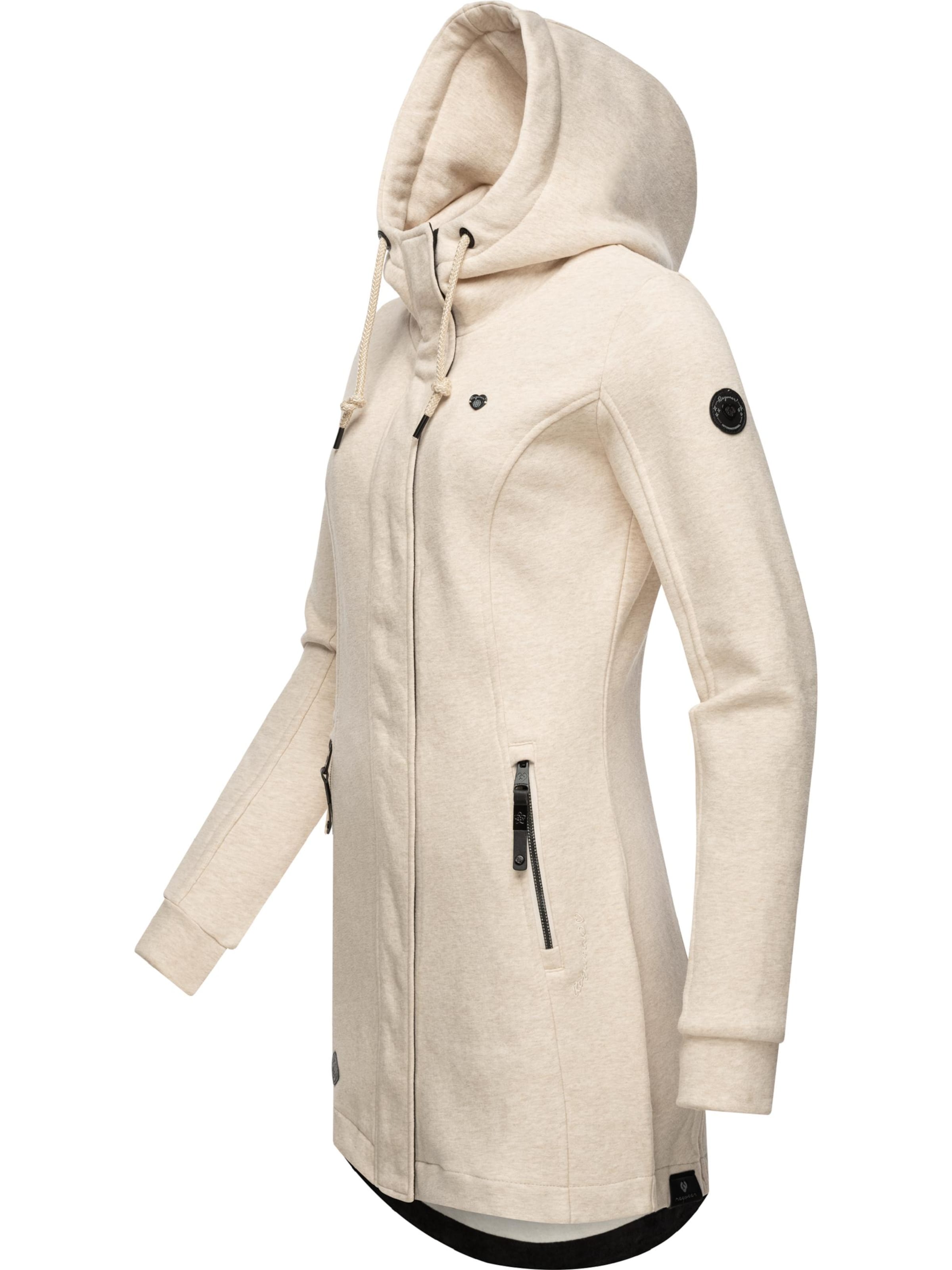 Ragwear Sweat jacket 'Letty' in Beige