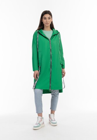 MYMO Between-seasons coat in Green