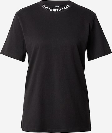THE NORTH FACE Tričko 'ZUMU' - Čierna: predná strana