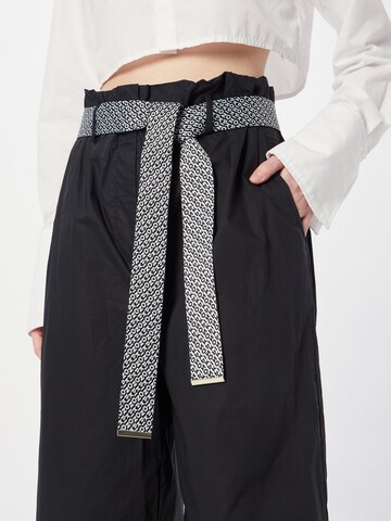 Wide Leg Pantalon 'PUPA' PINKO en noir