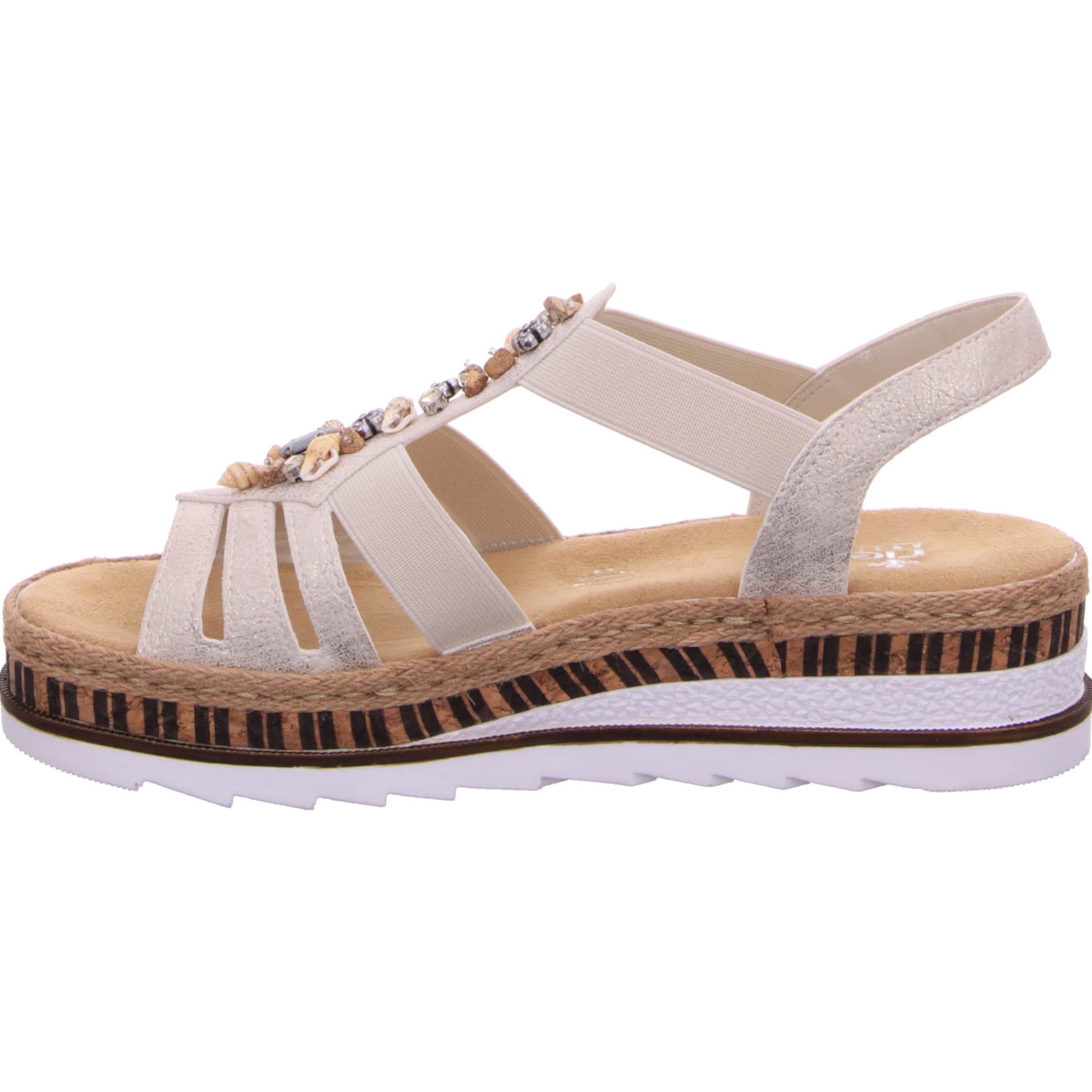 Sandales Rieker en or