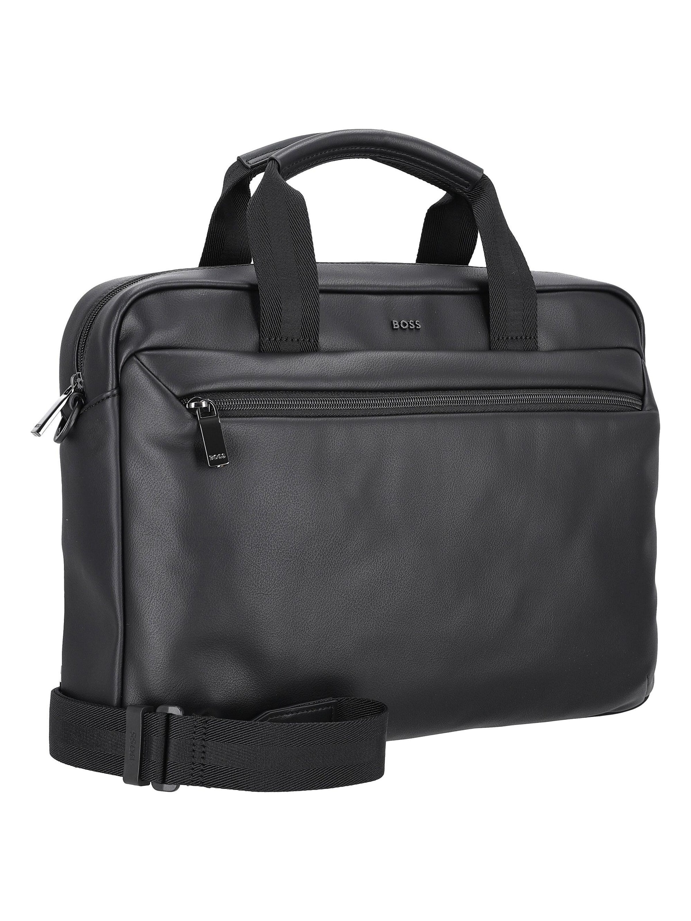 HUGO BOSS Laptop bag 'Jace' in Black