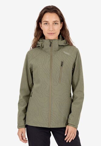 Weather Report Performance Jacket 'Camelia' in Green: front