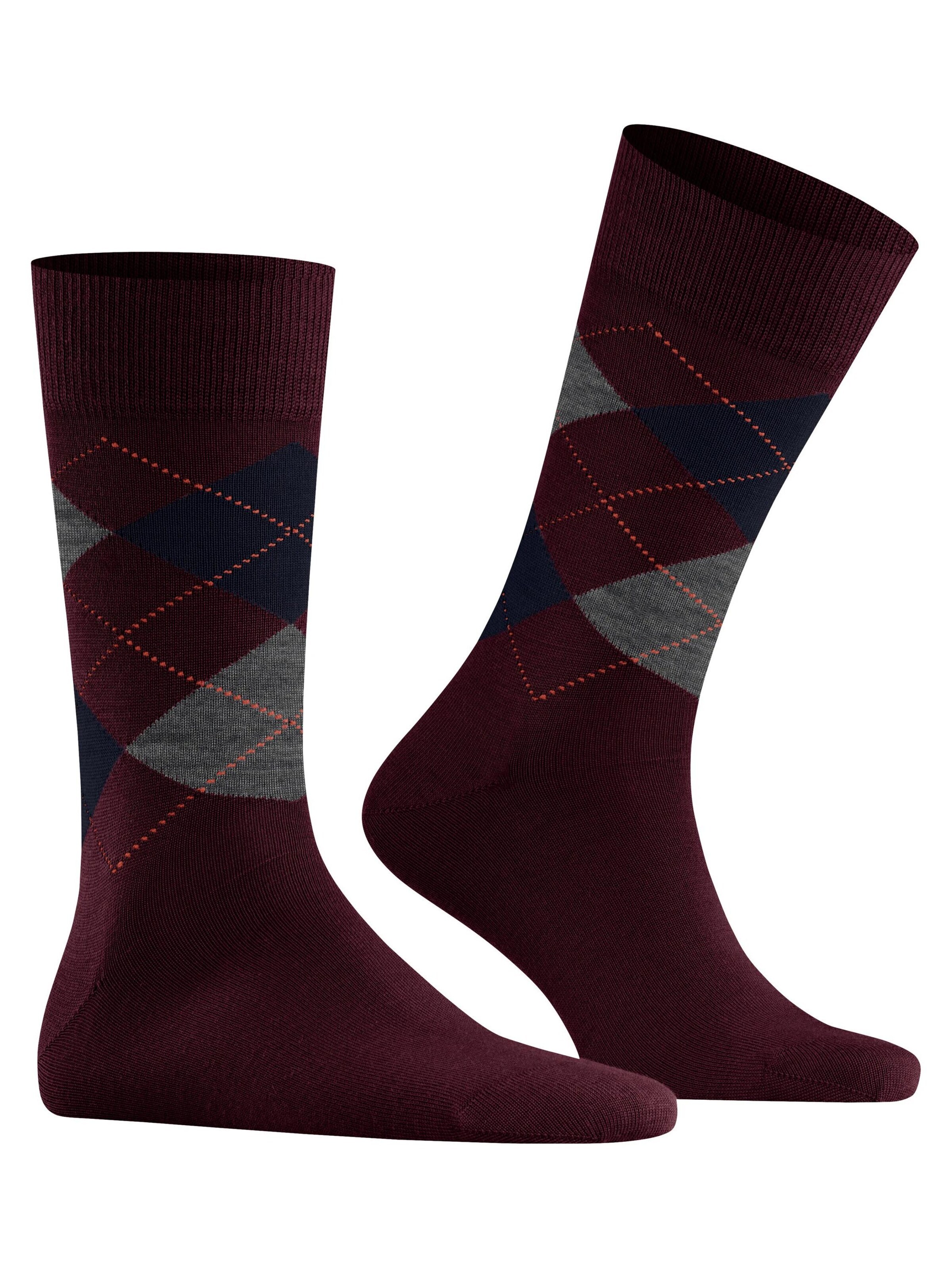 BURLINGTON Socken 'Edinburgh'‌‌‌ in Rot