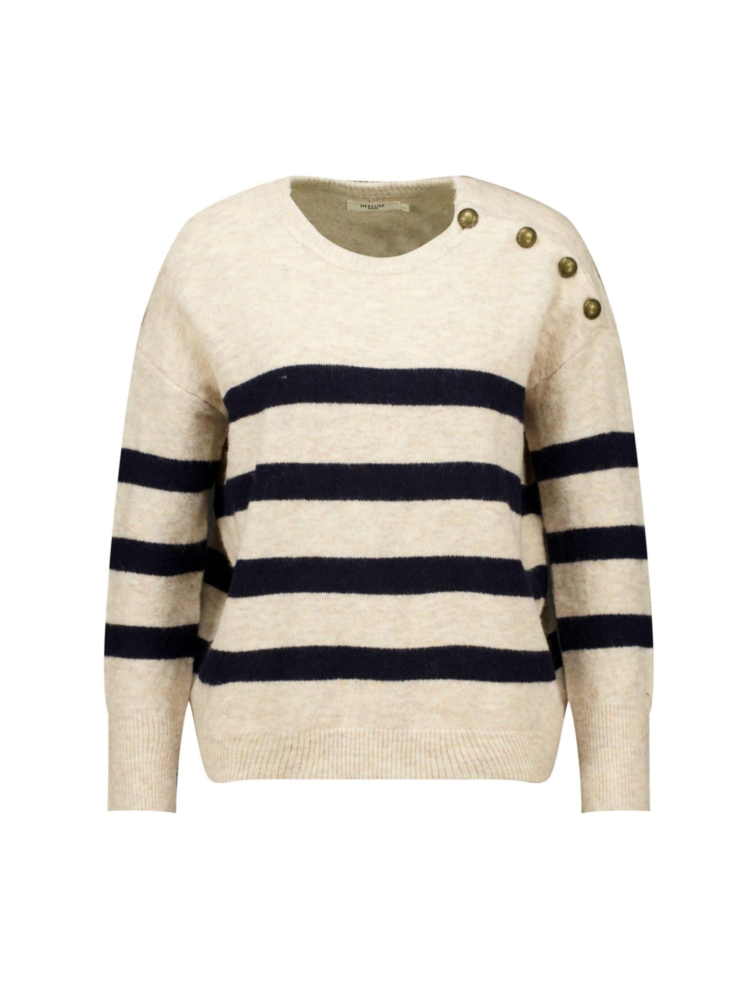 Deeluxe Sweater in White: front