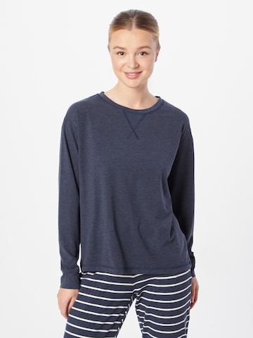 ESPRIT Slaapshirt in Blauw: voorkant