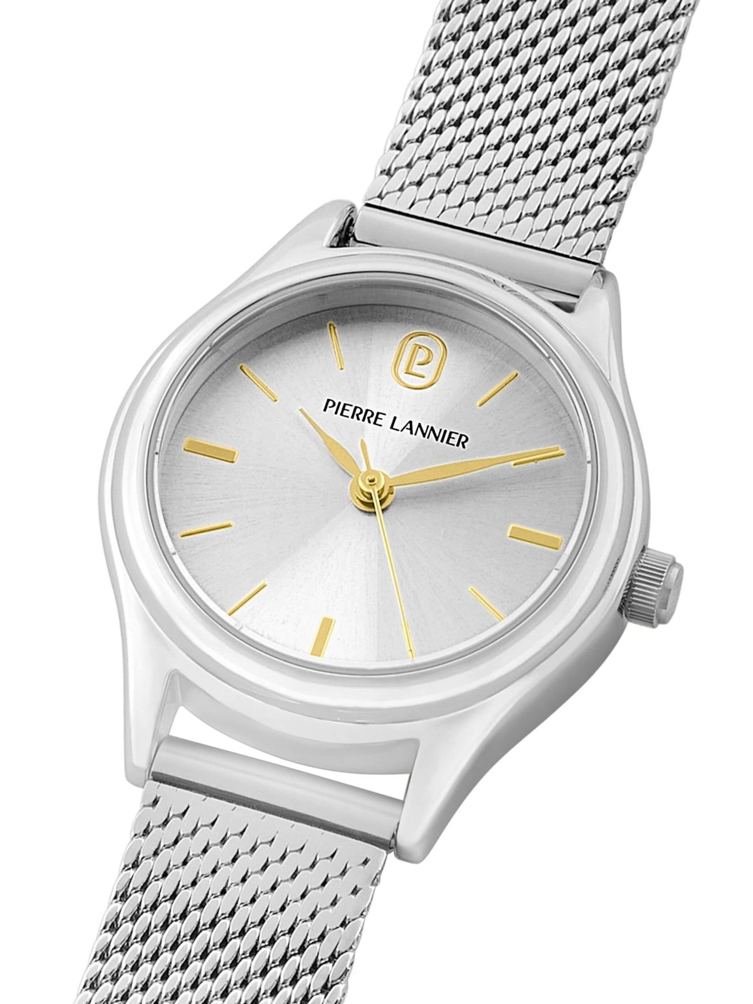Pierre Lannier Analoog horloge 'Watch Pya' in Zilver