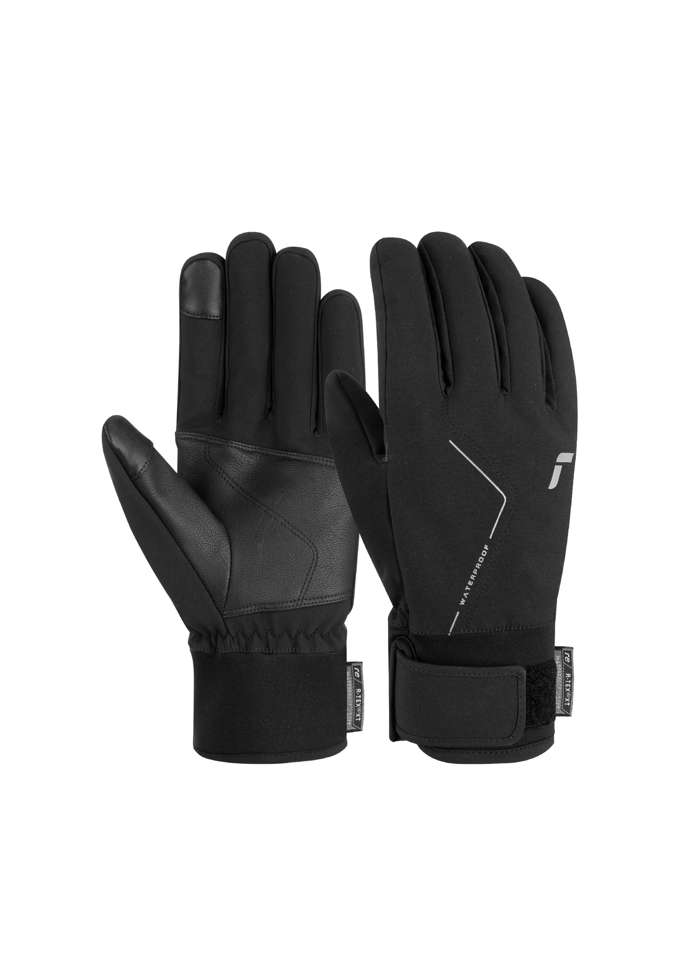 REUSCH Athletic Gloves 'Diver' in Black: front
