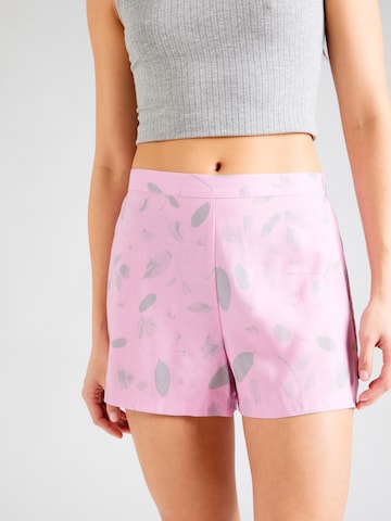 Calvin Klein Underwear Spodnie od piżamy w kolorze fioletowy