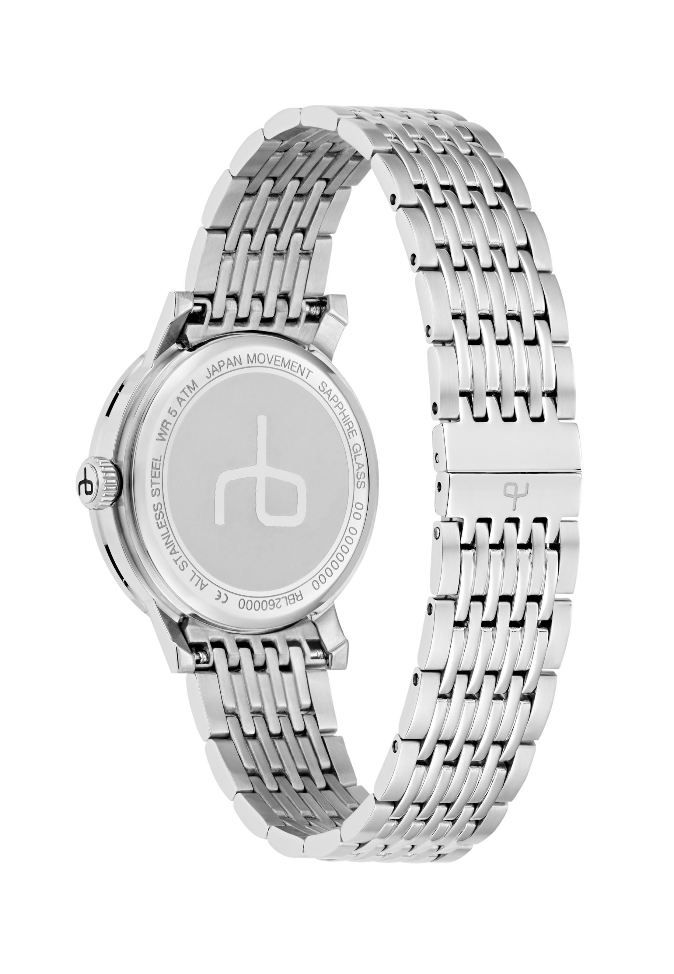 Montre à affichage analogique ' Reign ' rag & bone en argent