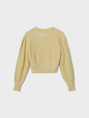 Pullover 'Tisin' di LMTD in giallo