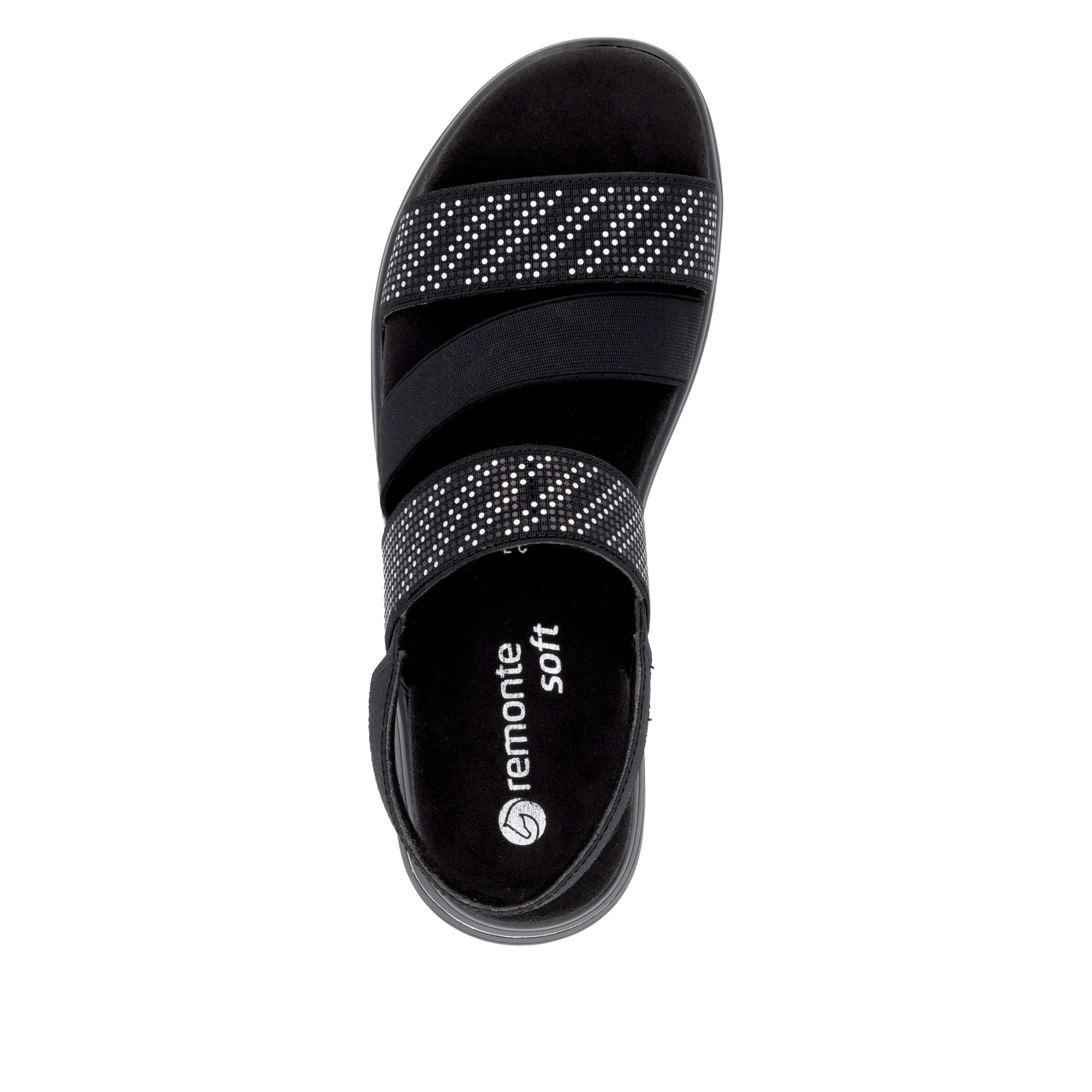 REMONTE Sandals 'D1J59' in Black