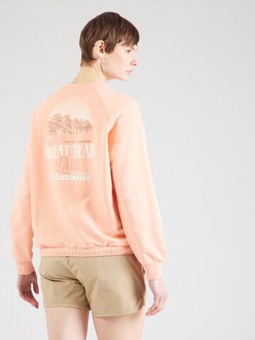 NAPAPIJRI Sweatshirt 'B-BOYD' i rosa: framsida